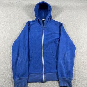 Blue Label United Arrows Jacket Mens Large Blue Zip Hooded Outdoors
